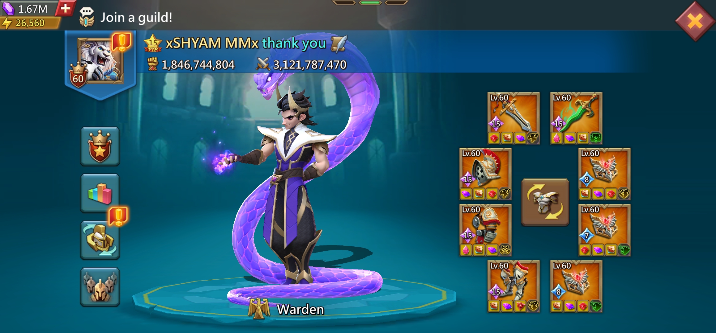 Sold account