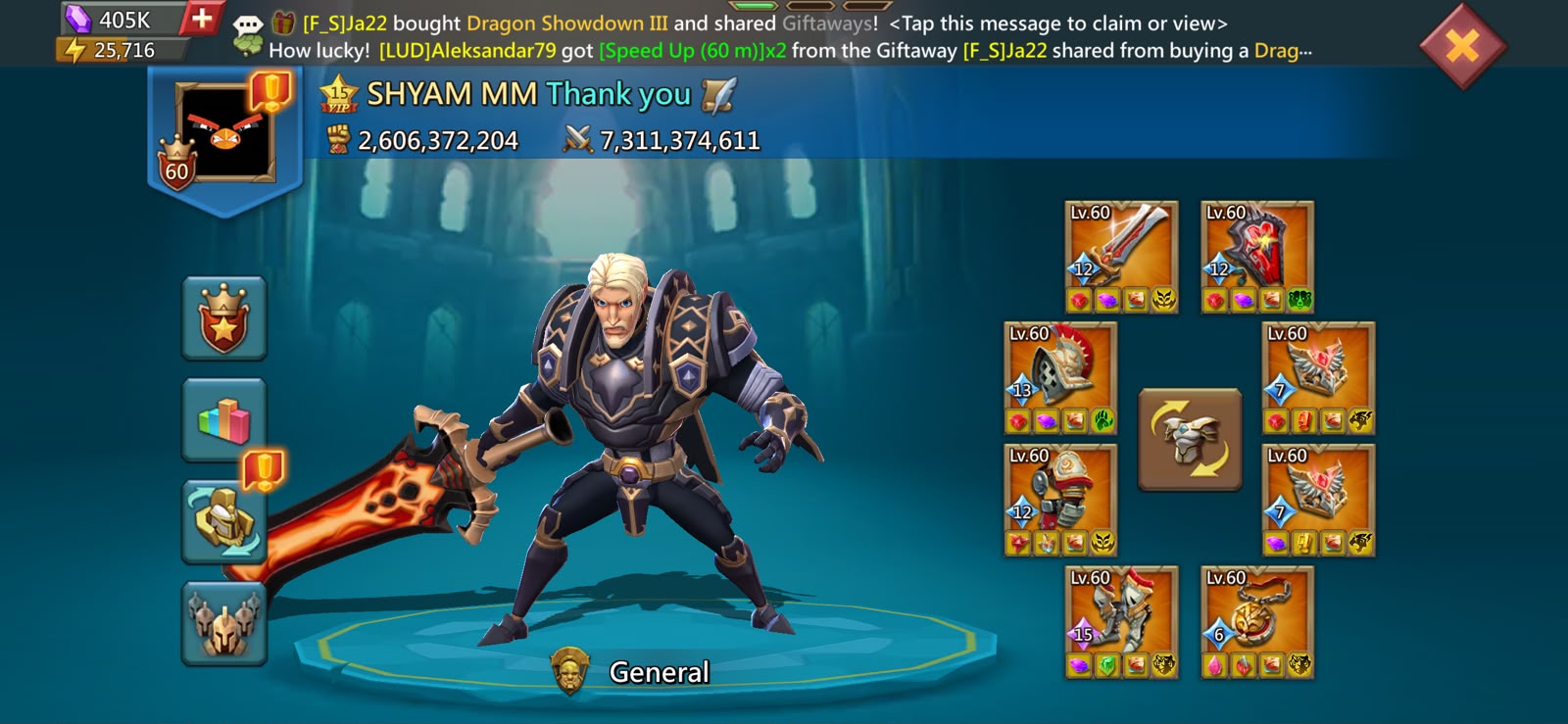 Sold account